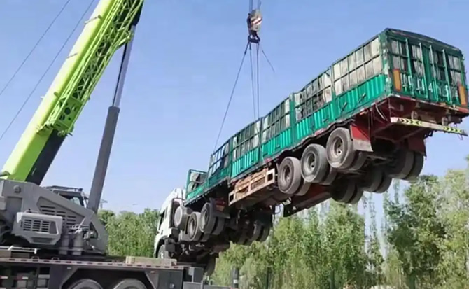鄞州区道路脱困救援案例